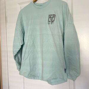 Mint Green Long Sleeve Shirt Disney Shirt with Graphic